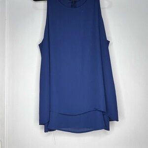 Zac & Rachel Royal Blue Sleeveless Blouse